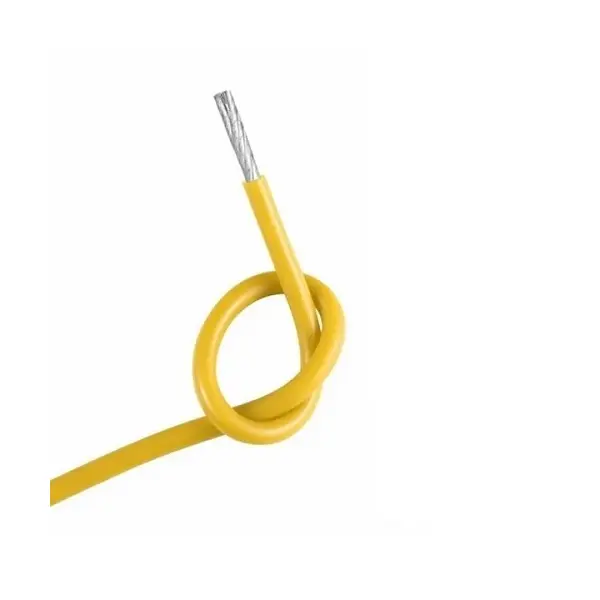 MR3_115143 Силіконовий багатожильний гнучкий дріт awg 12 yellow (1m) 