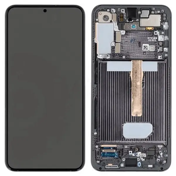 MR3_115645 Дисплей samsung sm-s906 galaxy s22 plus (2022), з сенсором, та рамкою phantom black сервісний оригінал 
