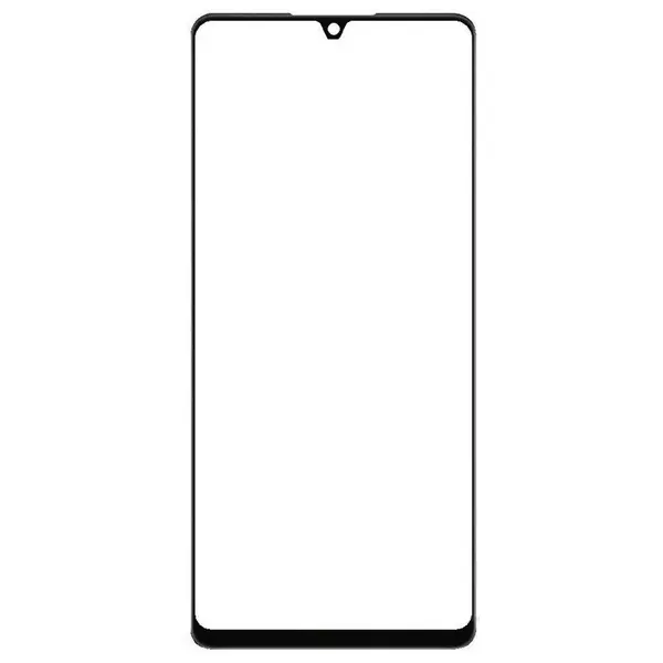 MR3_115737 Скло корпусу для samsung a426 galaxy a42 5g (2020) з oca-плівкою, black оригінал (prc) 