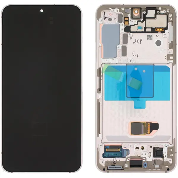 MR3_116591 Дисплей samsung sm-s901 galaxy s22 (2022), з сенсором, та рамкою light пурпуровий сервісний оригінал 