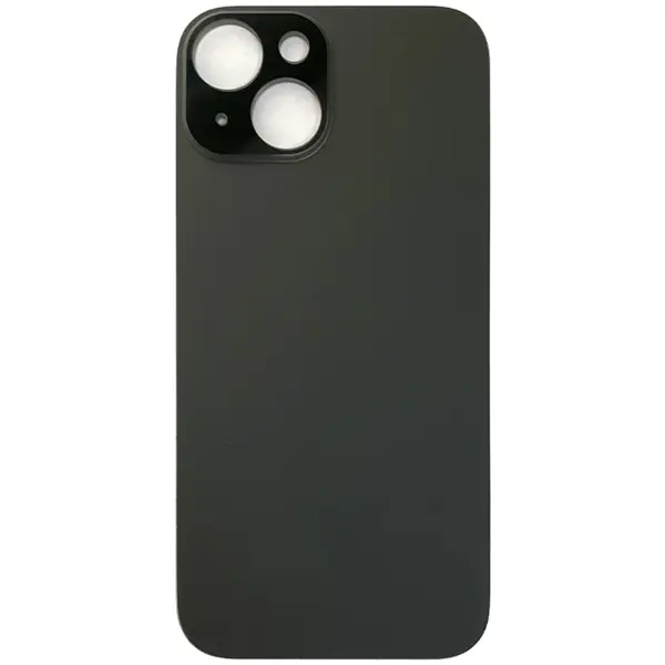 MR3_120680 Задня кришка (скло) iphone 15 plus black (big hole), сервісний оригінал 
