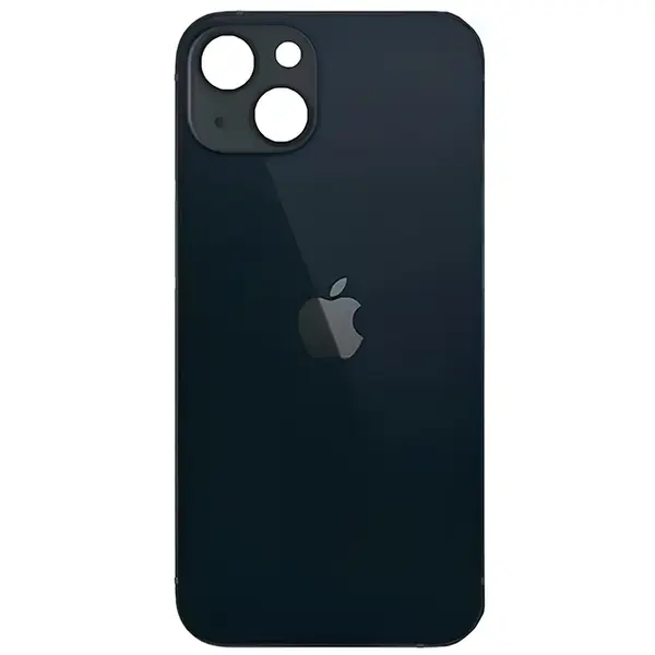 MR3_121760 Задня кришка (скло) iphone 13 midnight (small hole), сервісний оригінал 