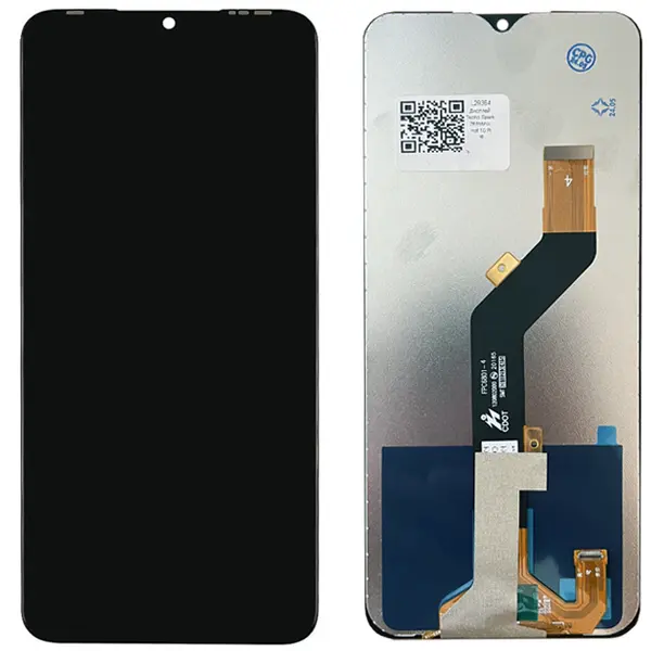MR3_121787 Дисплей tecno spark 7p, infinix hot 10 play (x688c), 11 play (x688b), з сенсором, original (prc), чорний 