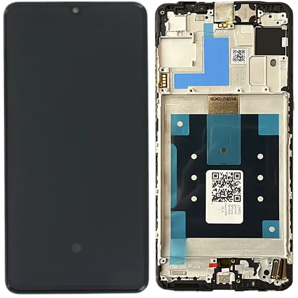 MR3_121864 Дисплей samsung sm-m556 galaxy m55 5g (2024), з сенсором, та рамкою black сервісний оригінал 