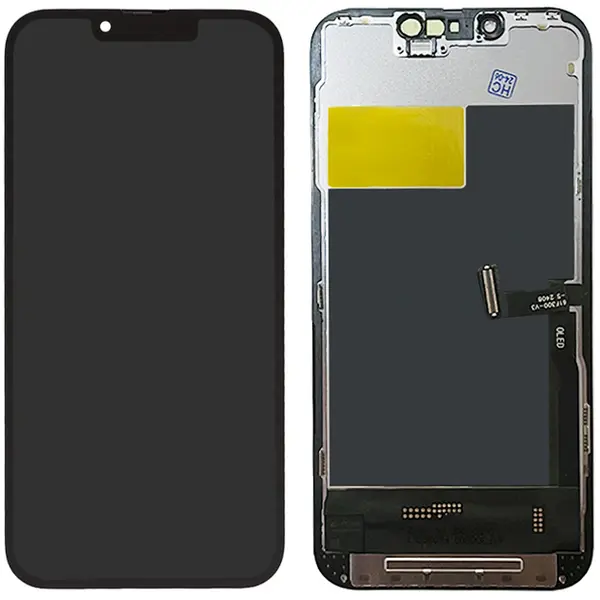 MR3_121918 Дисплей iphone 13 pro, з сенсором, та рамкою black (gx hard oled), (під заміну ic) 