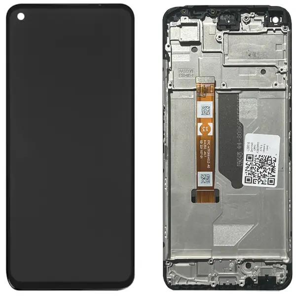MR3_121932 Дисплей oppo a36, oppo a76, з сенсором, та рамкою black 