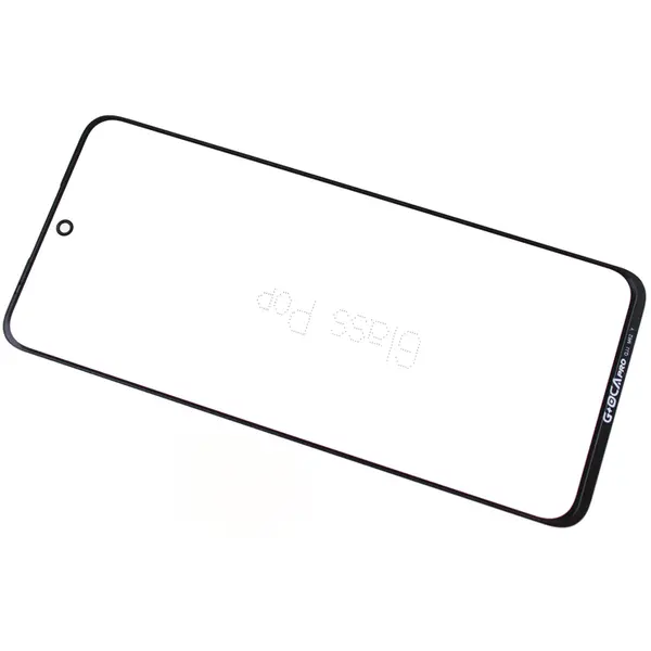 MR3_122660 Скло корпусу для g, oca pro redmi 12, redmi 12 5g, redmi 13t, redmi note 12r, poco m6 pro 5g з oca-плівкою, black 