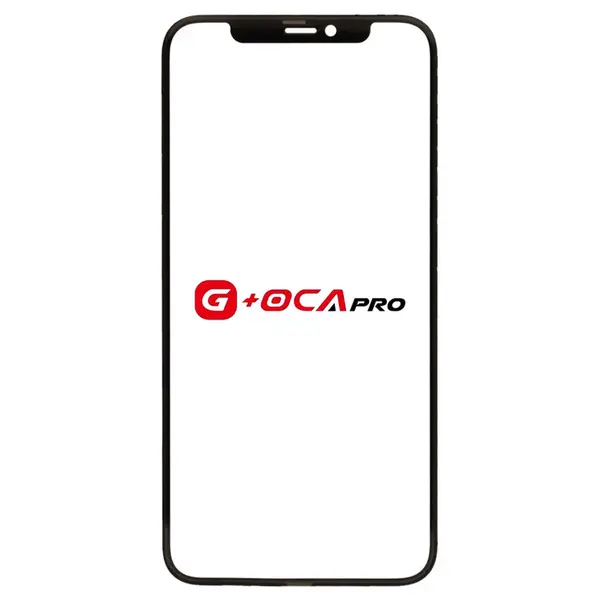 MR3_122695 Скло корпусу для g, oca pro iphone 11 pro max з oca-плівкою black оригінал 