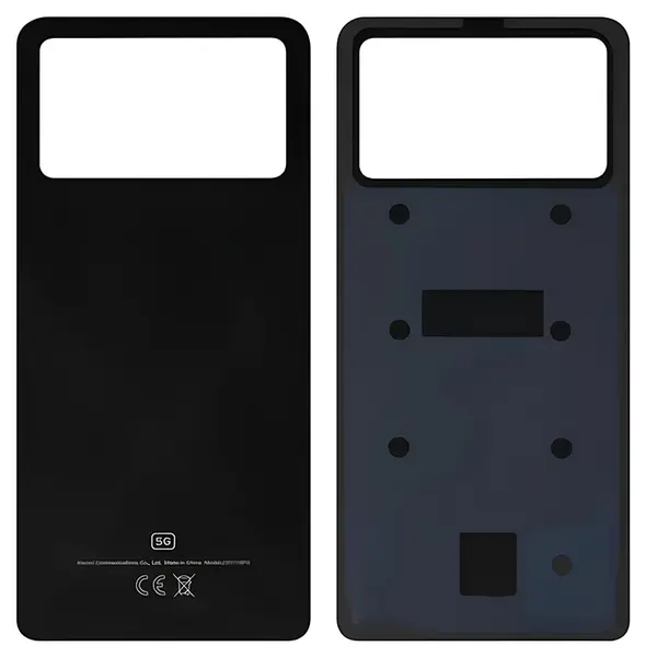 MR3_122764 Задня кришка poco x4 pro 5g black оригінал (prc) 