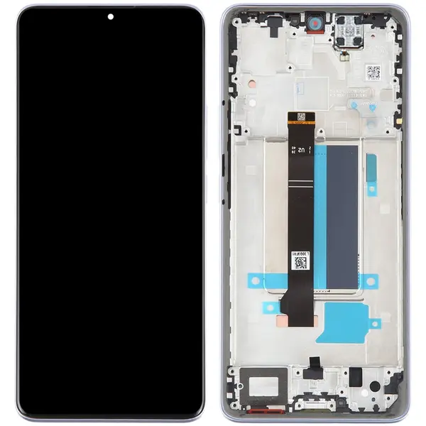 MR3_122822 Дисплей redmi note 13 pro plus 5g, з сенсором, та рамкою білий сервісний оригінал 