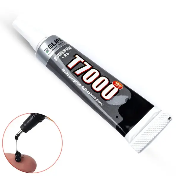MR3_123106 Клей силіконовий relife t7000, 15ml, чорний 