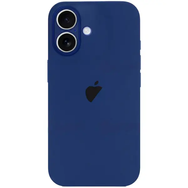 MR3_123275 Чохол silicone case для iphone 16 (70) deep navy (закритий низ) 