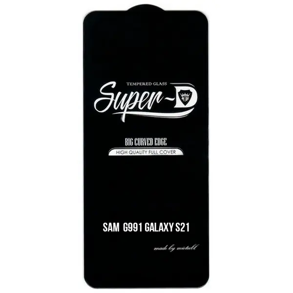 MR3_123807 Скло samsung g991 galaxy s21 (mietubl super-d, black) без упаковки 