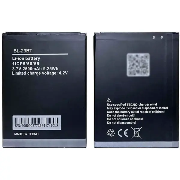 MR3_123855 Акумулятор tecno spark 4 air, spark go (bl-29bt), (aaaa), (без logo) 