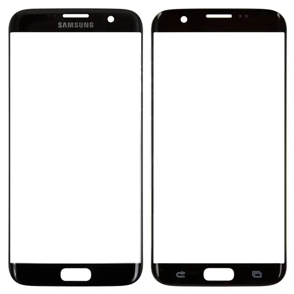 MR3_90460 Скло корпусу для samsung g935 galaxy s7 edge black 