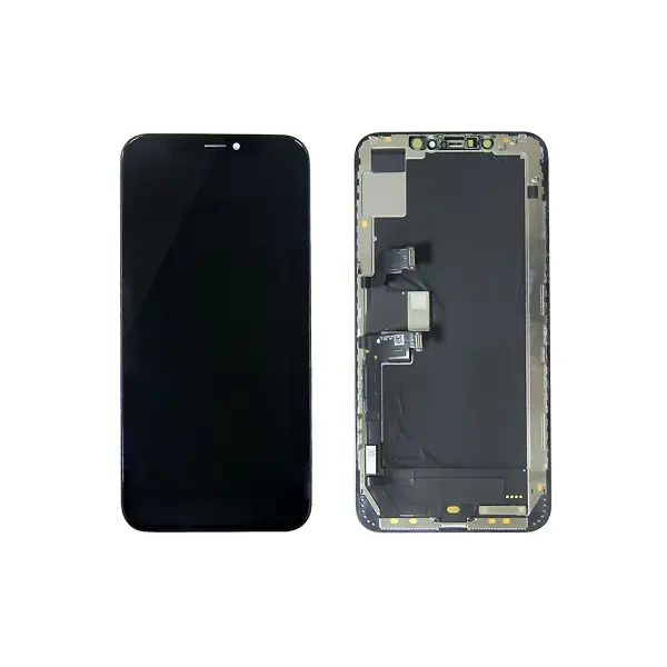 MR3_106884 Дисплей iphone xs max, з сенсором, та рамкою black переклей оригінал а+ 