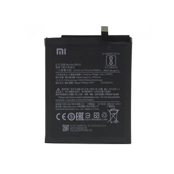 MR3_109951 Акумулятор xiaomi mi 9, mi 9x (bm3l), оригінал (prc), (тех. пак) PRC