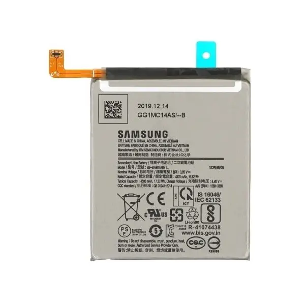 MR3_110277 Акумулятор samsung g770 galaxy s10 lite (eb-ba907aby), оригінал (prc), (тех. пак) 
