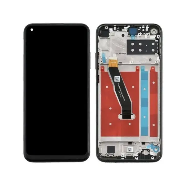 MR3_110912 Дисплей huawei p40 lite e, y7p 2020, honor 9c, honor play 3, з сенсором, та рамкою black 