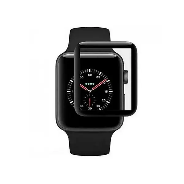 MR3_113171 Захисне скло apple watch 45mm (0.2mm, 3d, чорний) без упаковки 
