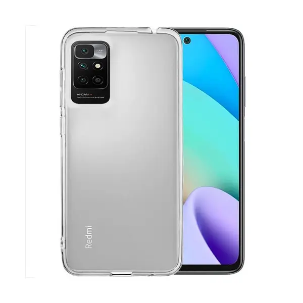 MR3_114563 Чохол redmi 10, redmi 10 prime силіконовий прозорий 