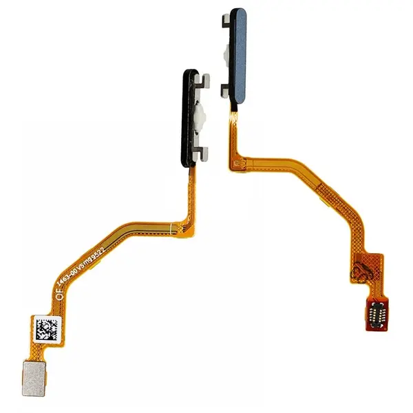 MR3_114773 Шлейф redmi note 9 pro, redmi note 9s, redmi note 9 pro max зі сканером відбитку пальця grey 
