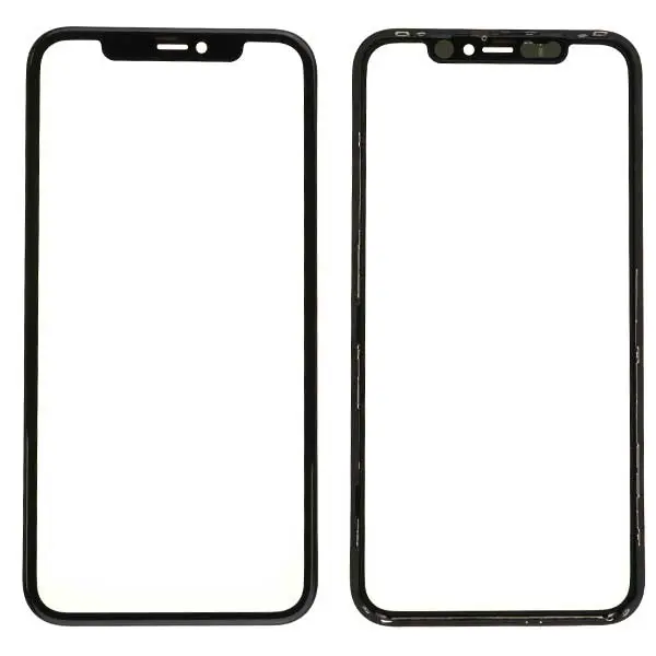 MR3_117610 Скло корпусу для iphone 11 black оригінал 