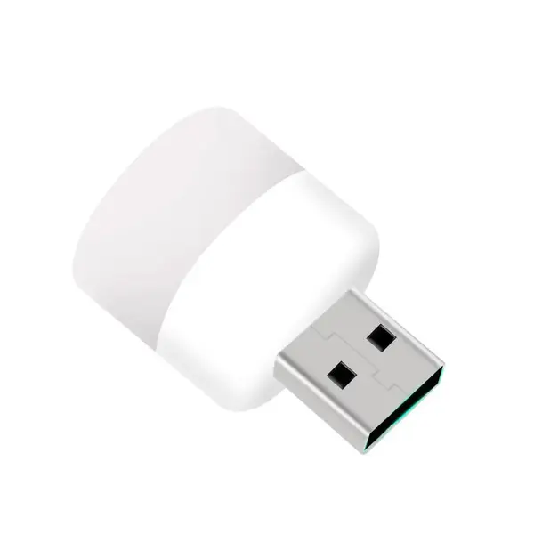 MR3_117870 Лампочка led із роз'ємом usb, 1 w, тепле жовте світло 