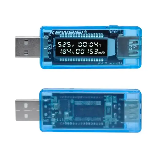 MR3_118614 Usb charger doctor keweisi kws-v20 для вимірювання напруги, струму та ємності при зарядці мобільного пристрою 