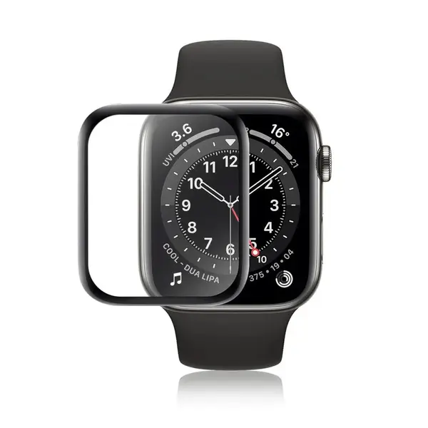 MR3_119211 Захисна плівка apple watch 49mm (0.2mm, 3d чёрная) polycarbone 
