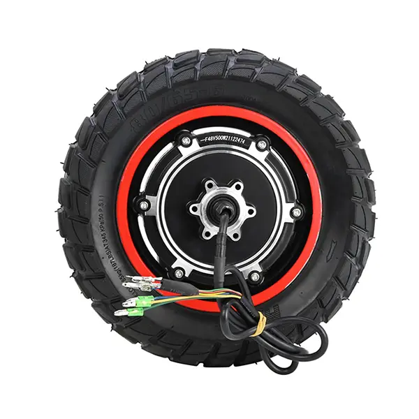 MR3_119799 Мотор-колесо для електроскутера kugoo m4, kugoo m4 pro (48v, 500w, 10 дюймов) 