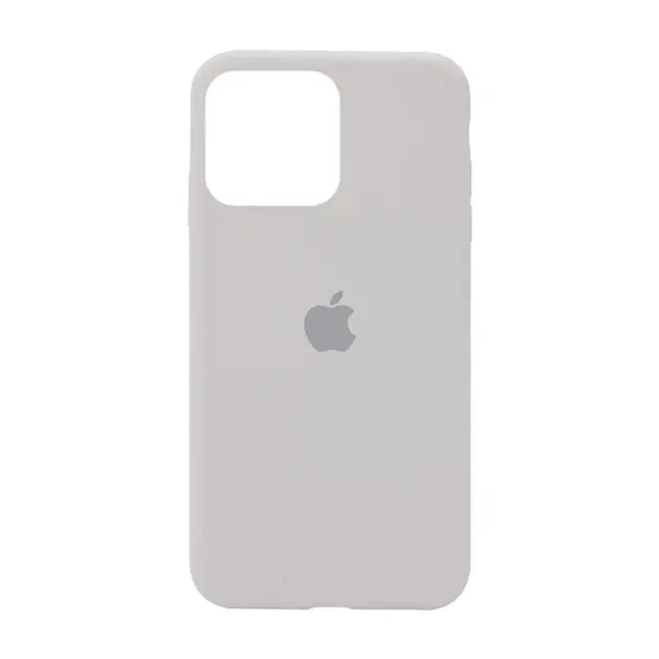 MR3_120071 Чохол silicone case для iphone 15 pro (11) antique білий (закритий низ) 