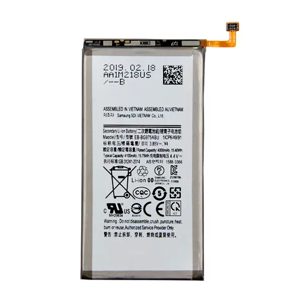 MR3_120186 Акумулятор samsung g975 galaxy s10 plus (eb-bg975abe), оригінал (prc), (тех. пак) 