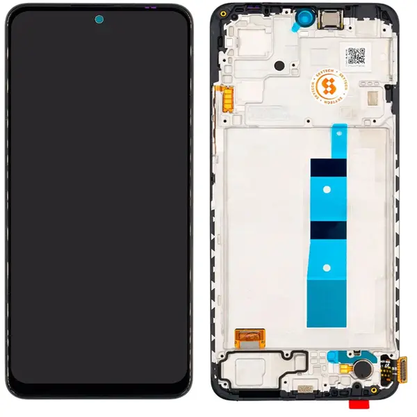 MR3_120389 Дисплей redmi note 12 4g, poco x5, з сенсором, та рамкою onyx gray original prc 