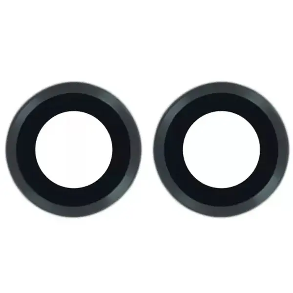 MR3_120550 Скло камери для iphone 15, iphone 15 plus з рамкой black (комплект 2шт.) 