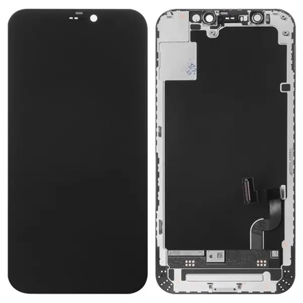 MR3_120891 Дисплей iphone 12 mini, з сенсором, та рамкою black переклей оригінал 