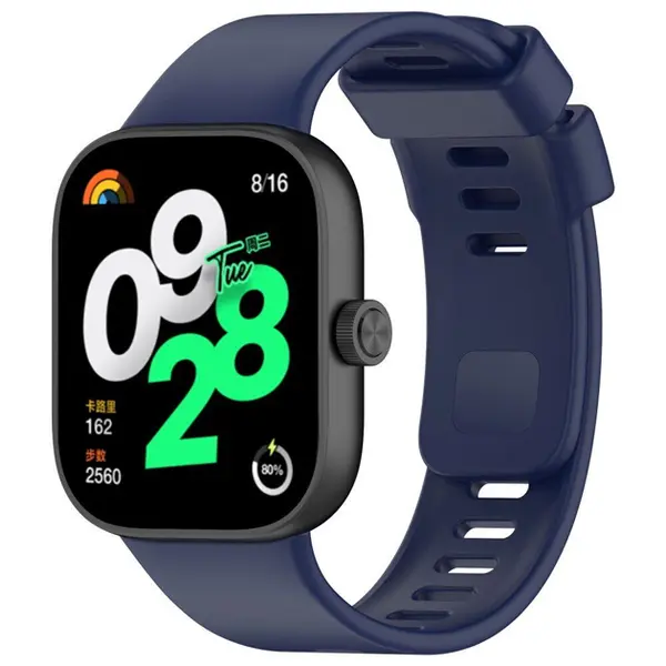 MR3_121243 Ремінець xiaomi mi band 8 pro, mi band 9 pro, redmi watch 4 dark blue 