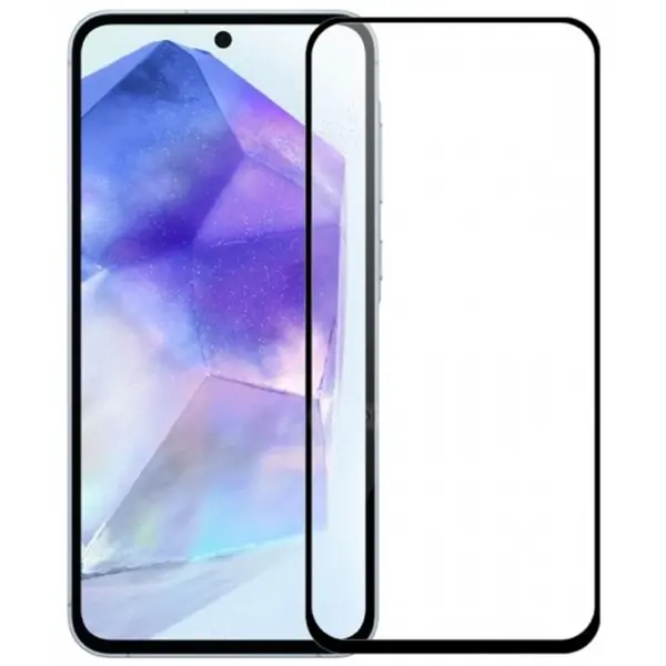 MR3_121716 Скло samsung a556 galaxy a55 5g (0.3mm, 4d arc люкс) black 