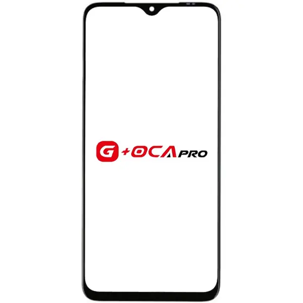 MR3_121914 Скло корпусу для g, oca pro poco m3, redmi 9t, redmi note 9 4g з oca-плівкою, black 