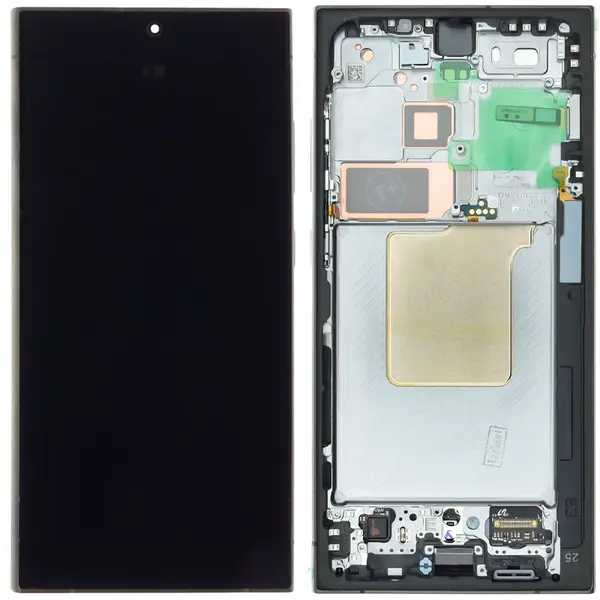 MR3_122360 Дисплей samsung sm-s928 galaxy s24 ultra 5g (2024), з сенсором, та рамкою black сервісний оригінал 