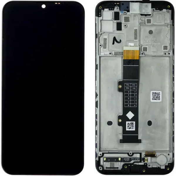 MR3_122689 Дисплей motorola xt2128 moto g20, з сенсором, і рамкою black 