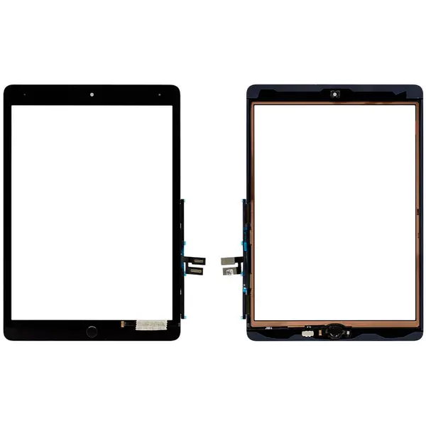 MR3_123026 Тачскрін сенсор для ipad 10.2 (2021) з кнопкою black оригінал а+ 