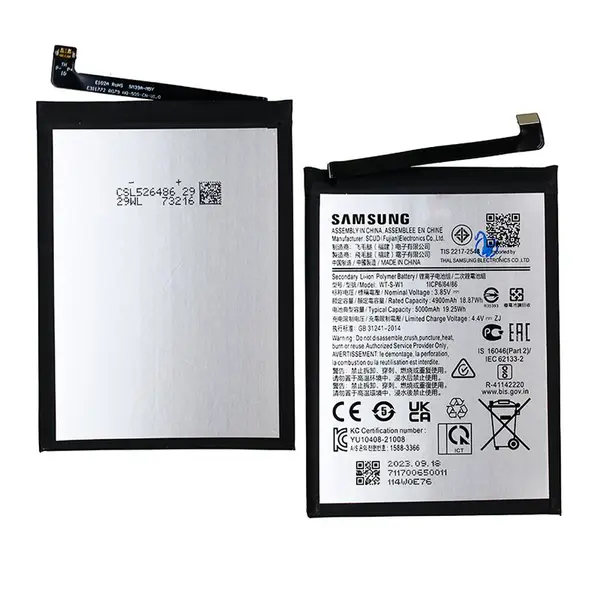 MR3_123988 Акумулятор samsung a042, a045, a146, a226 galaxy a04e, a04, a14 5g, a22 5g (scud-wt-w1, wt-s-w1), оригінал (prc), (тех. пак) 