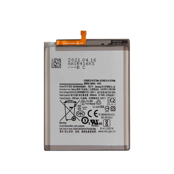 MR3_123992 Акумулятор samsung a326, a426, a725 galaxy a32 5g, a42 5g, a72 (eb-ba426aby), оригінал (prc), (тех. пак) 