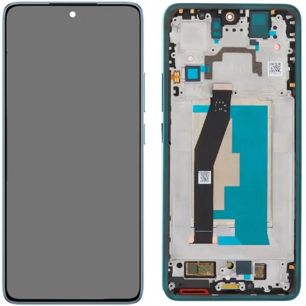 MR3_124191 Дисплей xiaomi 14t 5g, з сенсором, та рамкою titan blue сервісний оригінал 