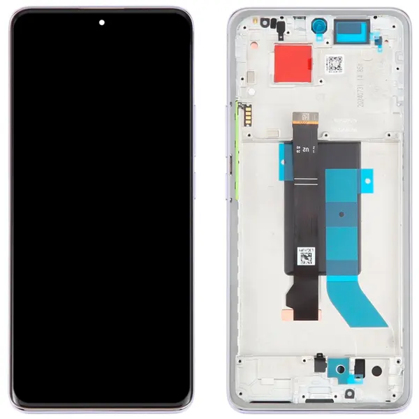 MR3_124194 Дисплей redmi note 14 pro 5g, з сенсором, та рамкою lavender пурпуровий сервісний оригінал 
