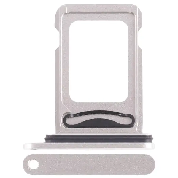 MR3_124247 Тримач sim-карти iphone 15 pro, 15 pro max білий (dual sim) 