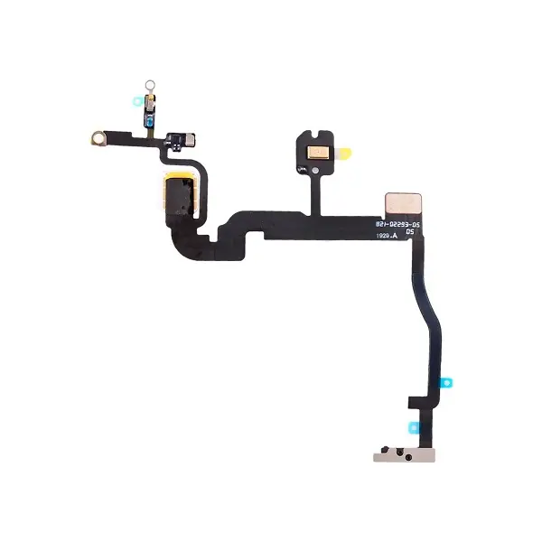 MR3_114083 Шлейф iphone 11 pro max кнопки включення зі спалахом та мікрофоном 