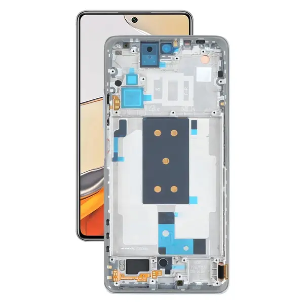 MR3_115940 Дисплей xiaomi 11t pro, з сенсором, та рамкою moonlight білий сервісний оригінал 