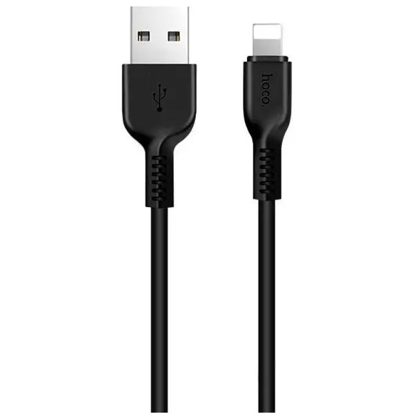 MR3_117549 Кабель usb hoco x20 flash lightning 2.4a 3m black 